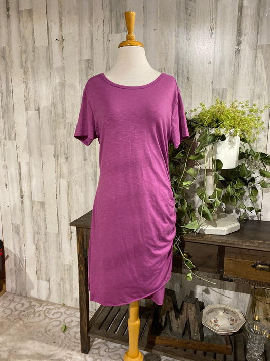 Womens Knit Midi Dress Large