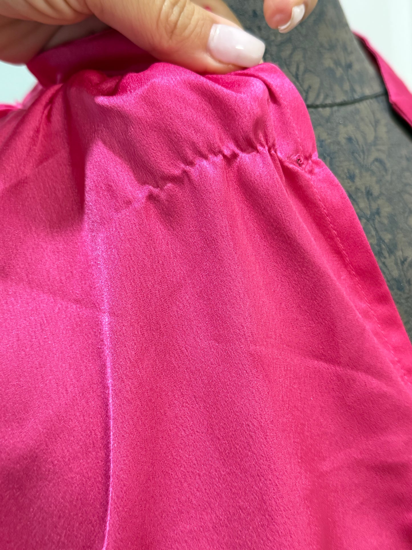 Womens Anniewear Satin Blouse XL GUC