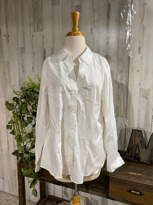 Womens The Limited Button Up Top Sz XLarge