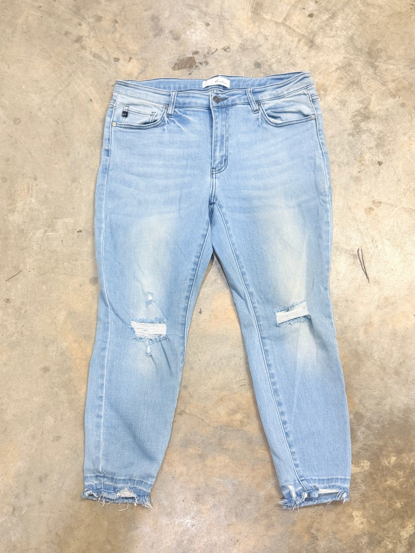 Womens Kancan Skinny Jeans XL EUC