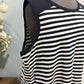 Womens Wonderly Striped Dress XXL