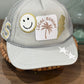 Womens Trucker Hat with Patches