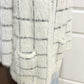 Womens Signature Studio Fuzzy Duster Large EUC