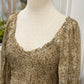 Womens In Bloom Smocked Floral Dress Size Large NWT 65