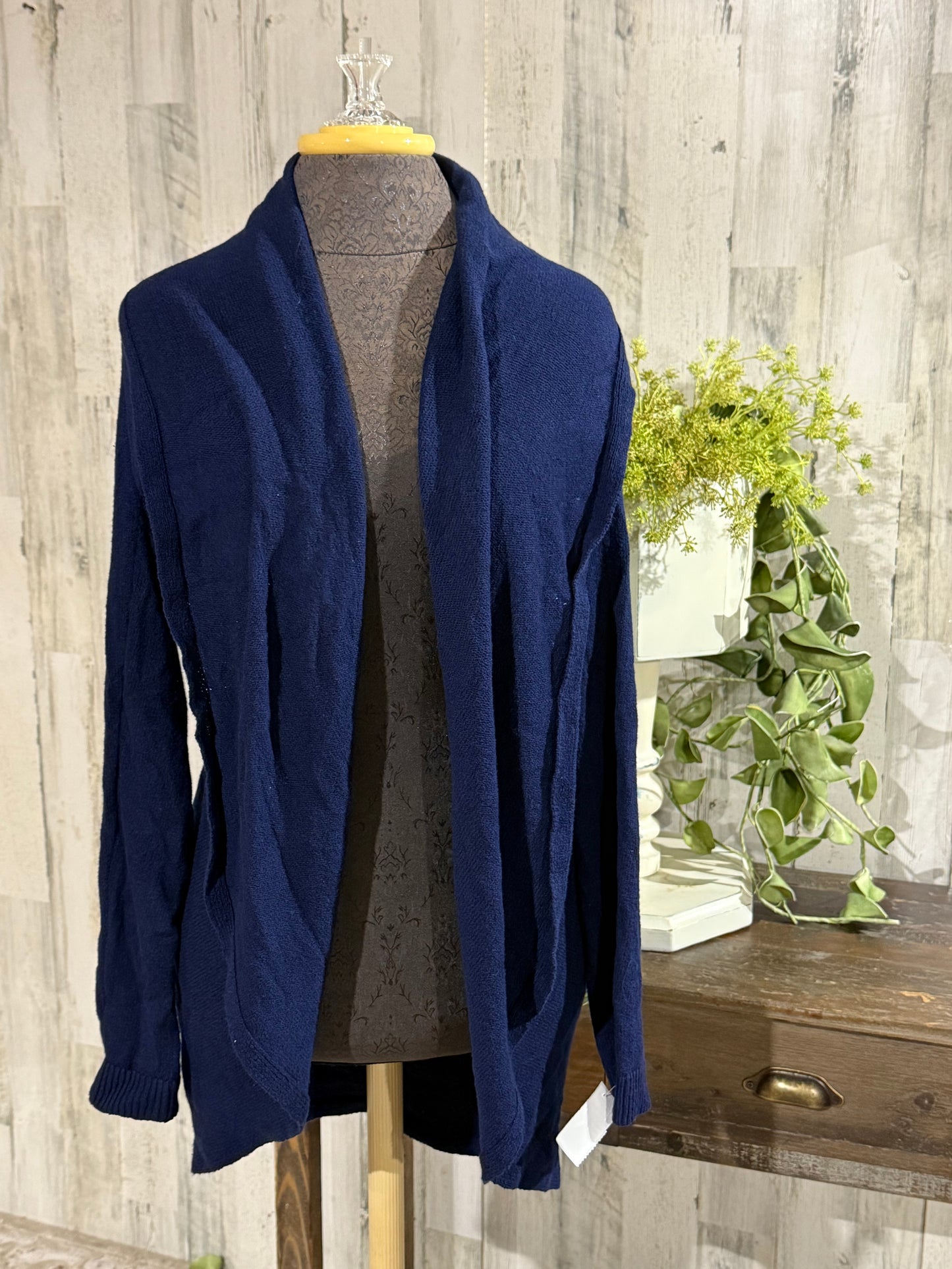 Womens Navy Lily Pulitzer Cardigan Size Small