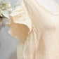 Womens Cream Gauzy Blouse Medium EUC
