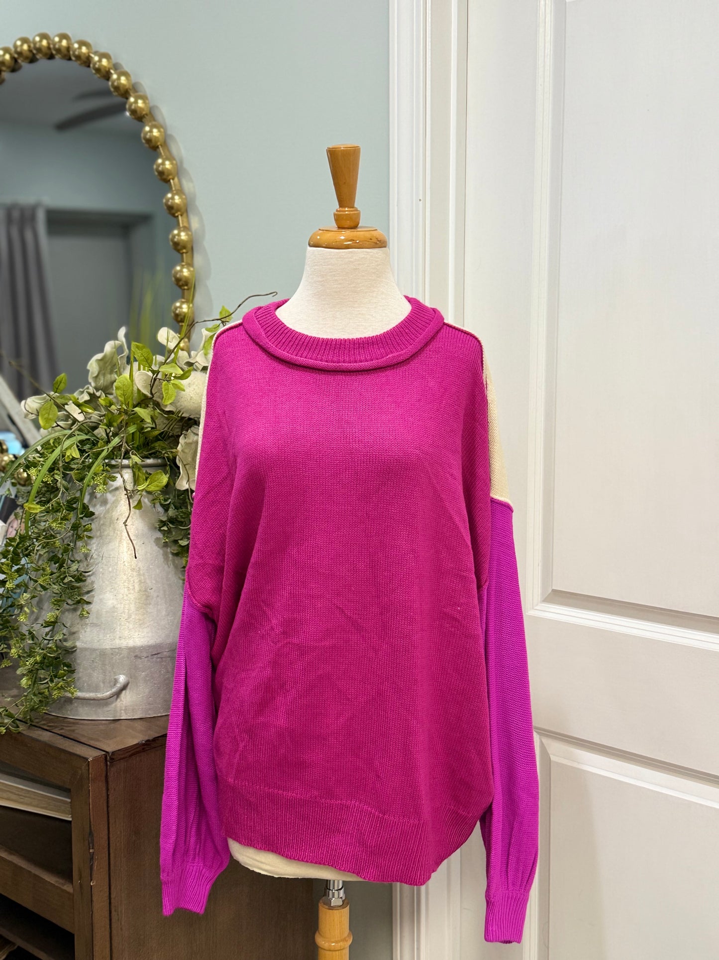 Womens She+Sky Sweater Large NWT $48