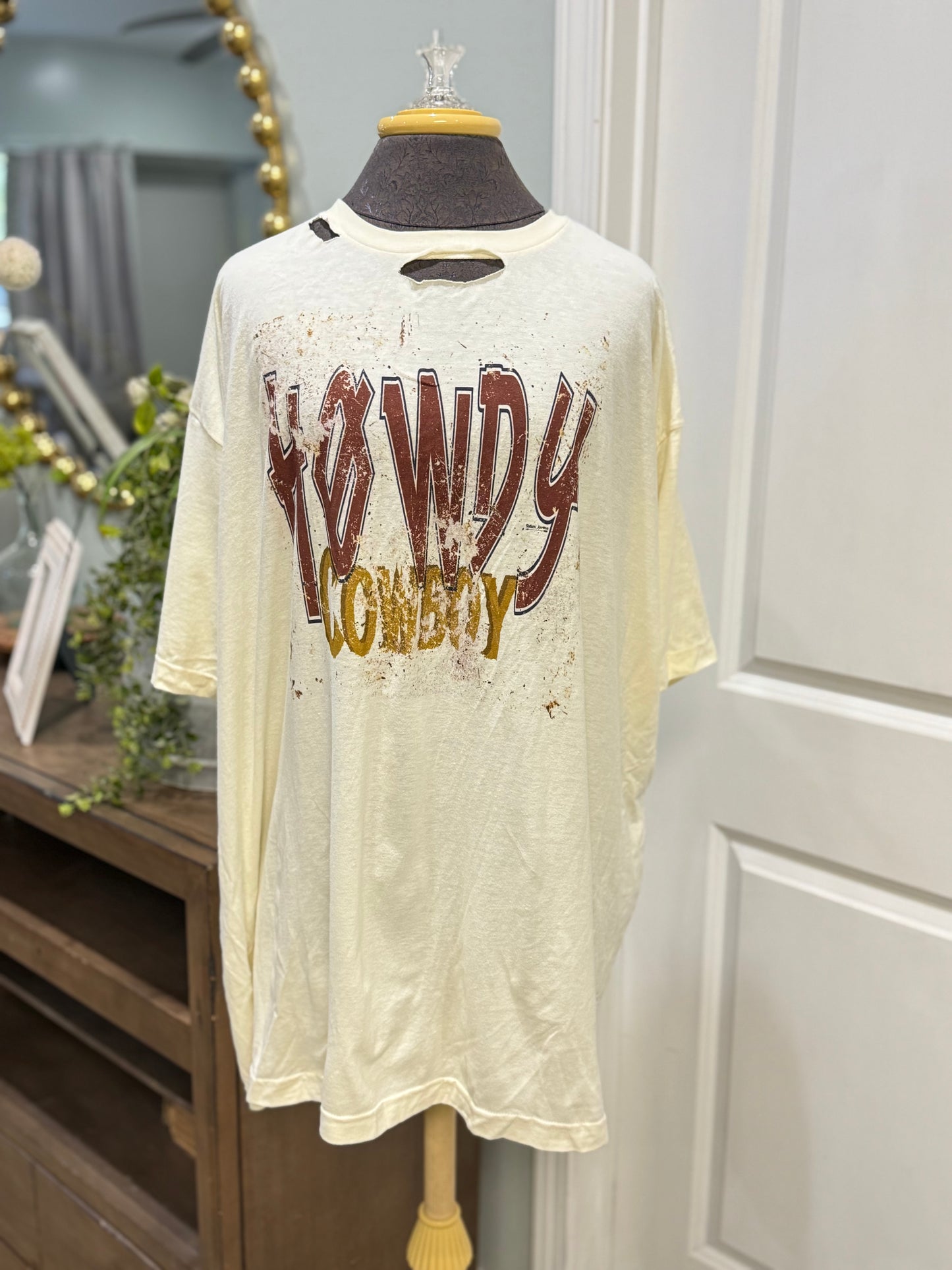 Womens Howdy Tshirt 2X NWT