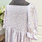 Womens Lavender Floral Dress 3XL EUC