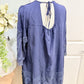 Womens Crown & Ivy Eyelet Dress 20W EUC