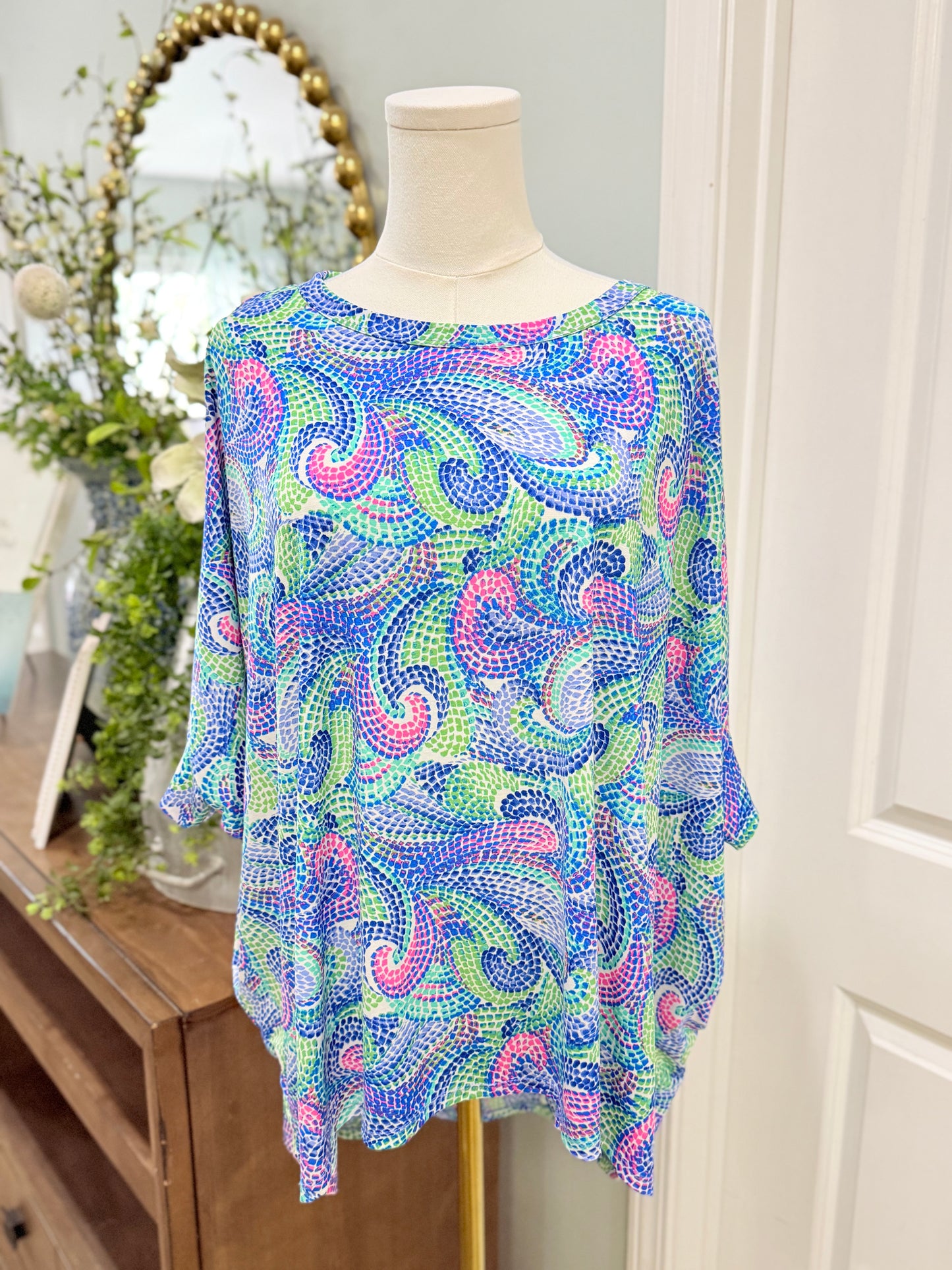 Womens Dear Scarlett Tunic Medium EUC