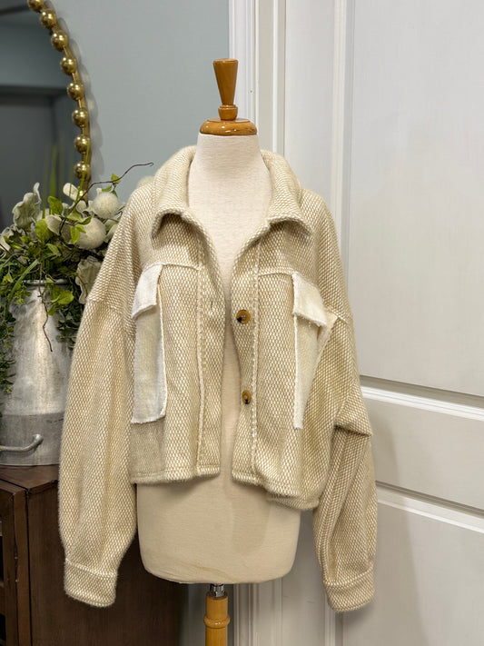 Womens Peach Love Jacket Size Large