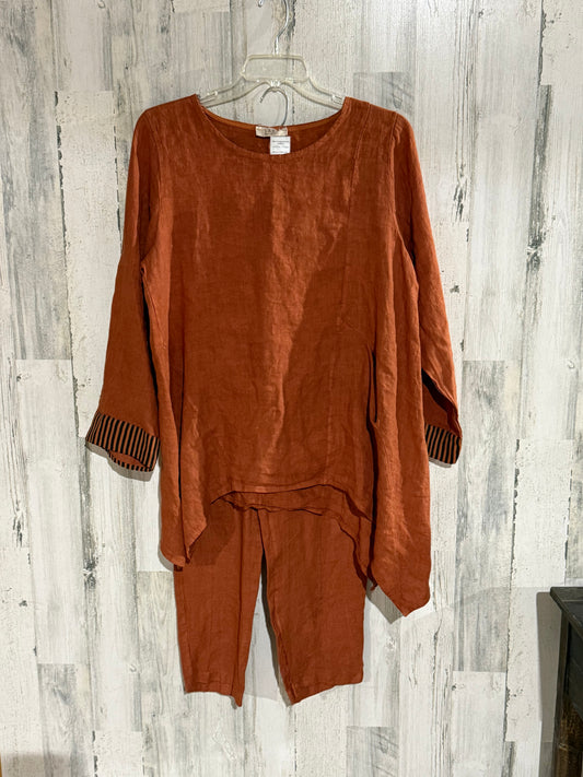 Womens SAGA Linen Set Size Medium