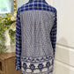 Womens Johnny Was Flannel Button Down Size Small EUC
