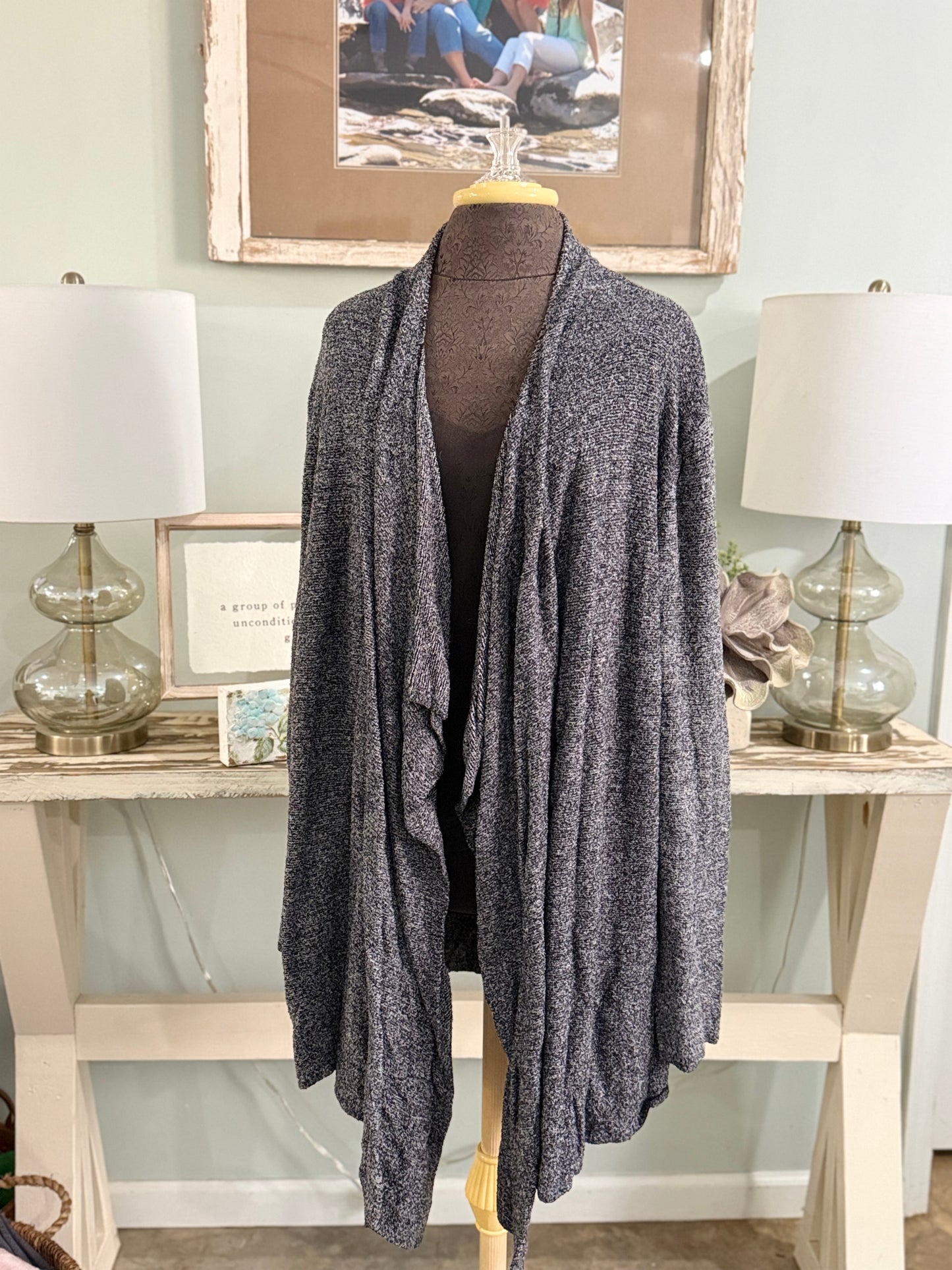 Womens Barefoot Dreams Cardigan 2X