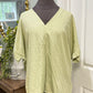 Womens Jodifl Leopard Blouse Medium EUC