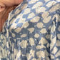 Womens Peach Love Leoaprd Babydoll Blouse Small