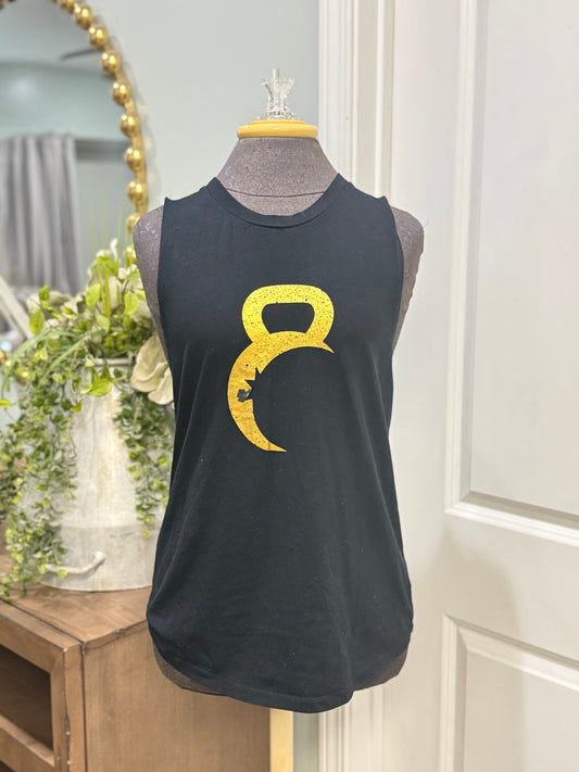 Womens Black Zyia Tank XL EUC