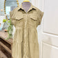 Womens Andree Corduroy Dress Large EUC