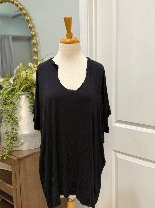 Womens Peach Love Cake Oversized Tee Size Small