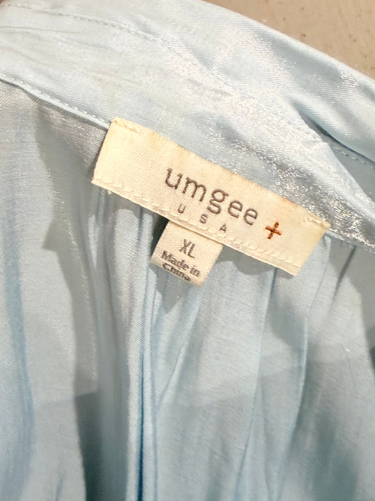 Womens Umgee Babydoll Tunic XL EUC