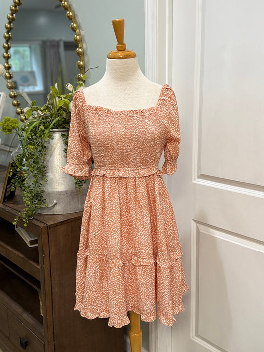 Womens Jodifl Smocked Dress Size Medium