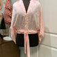 Womens Entro Satin Blouse Size Medium