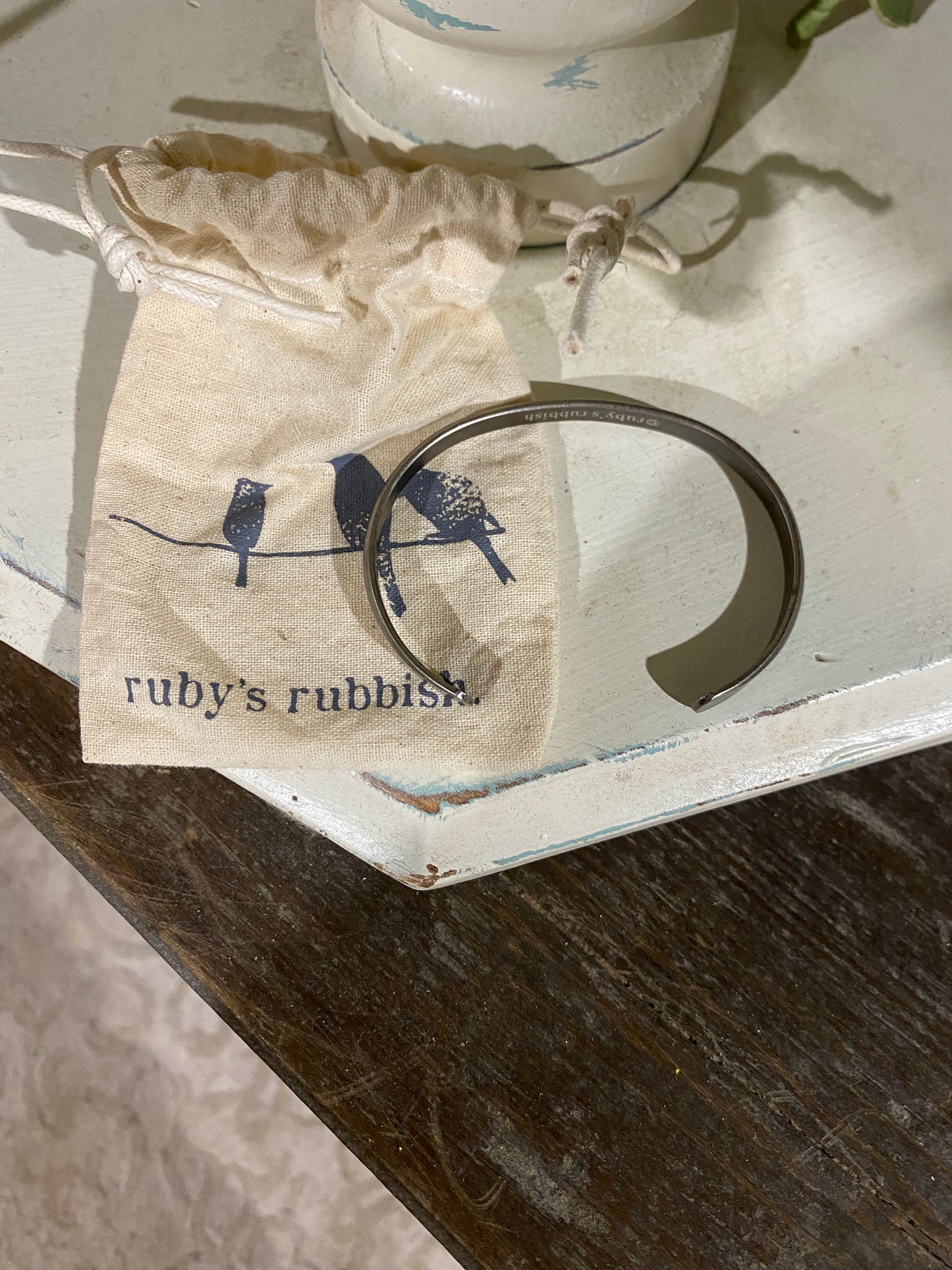 Womens "She is Clothed in Strength and Dignity" Bracelet Rubby's Rubbish