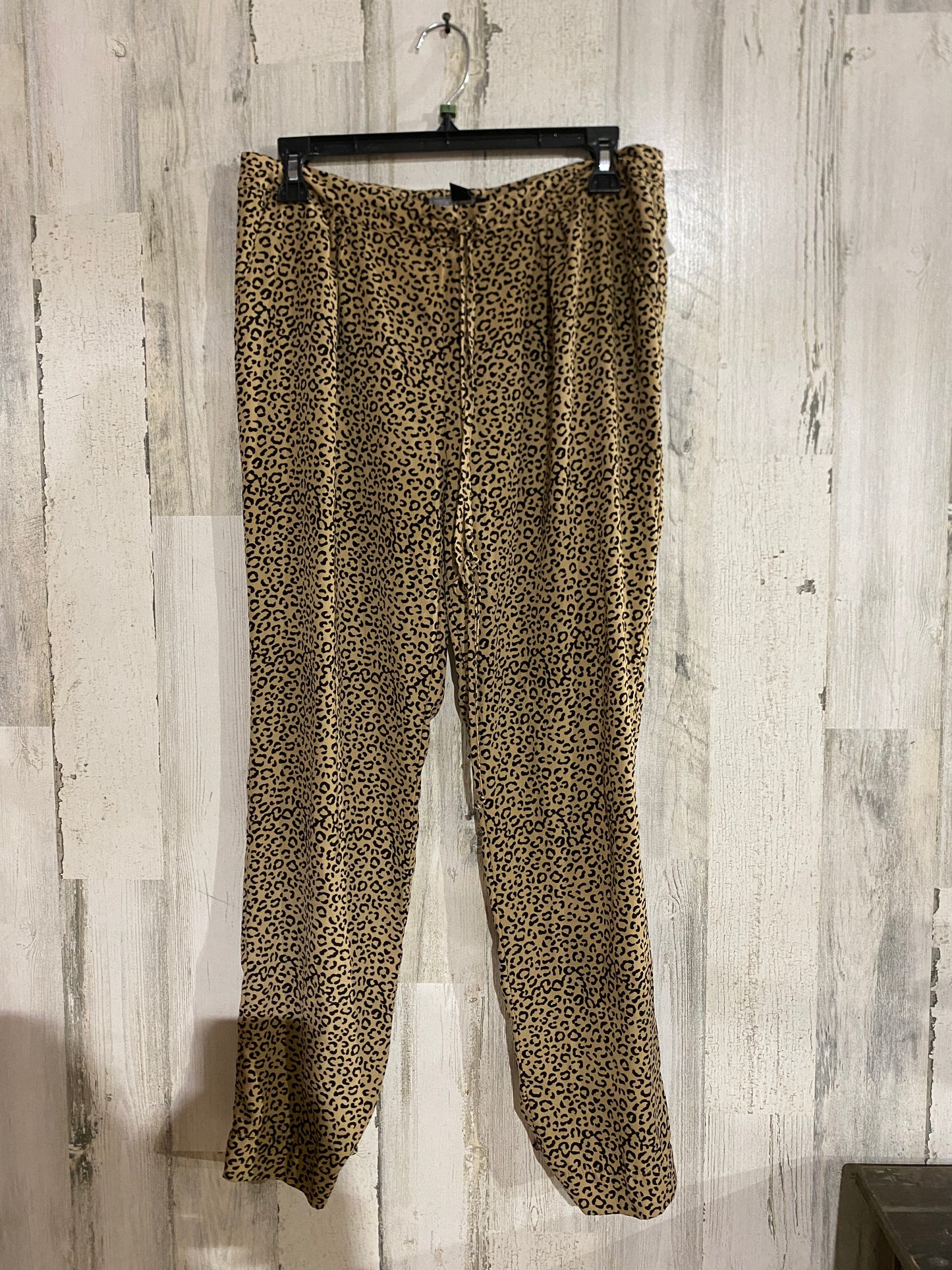 Womens Lumiere Leopard Pants Size Small