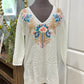 Womens Johnny Was Embroidered Tunic Size Medium EUC
