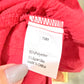 Womens Red Embroidered Dress Large EUC