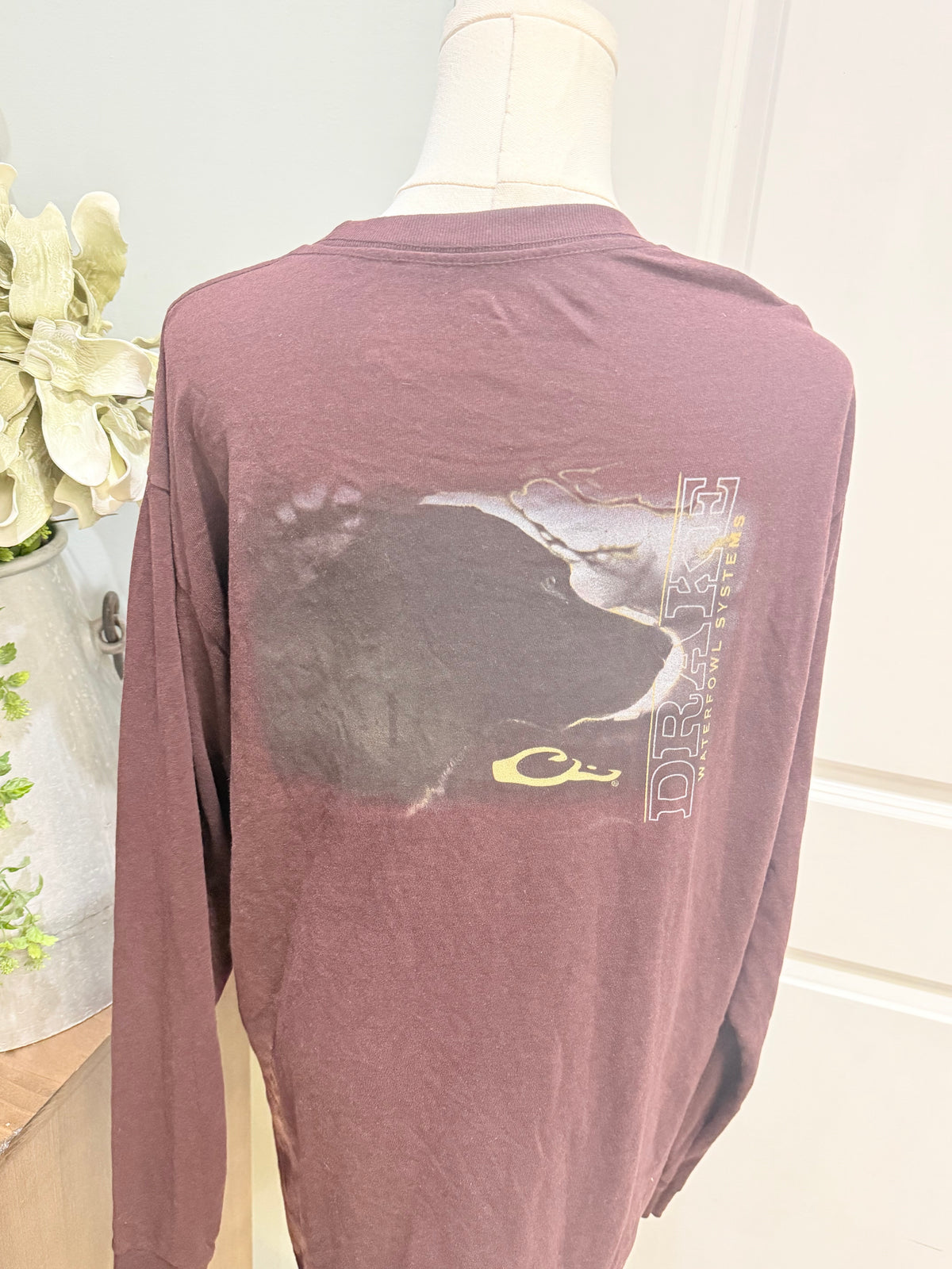 Mens Drake Long Sleeve Tee Large NWT