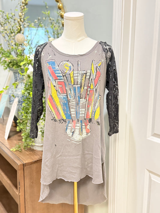 Womens Free People Blouse Large EUC