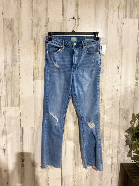 Womens Articles of Society High Rise Cropped Flare Jeans Size 27