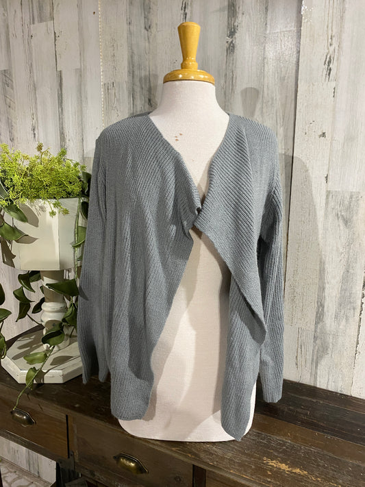 Womens Grey Shein Cardigan Large