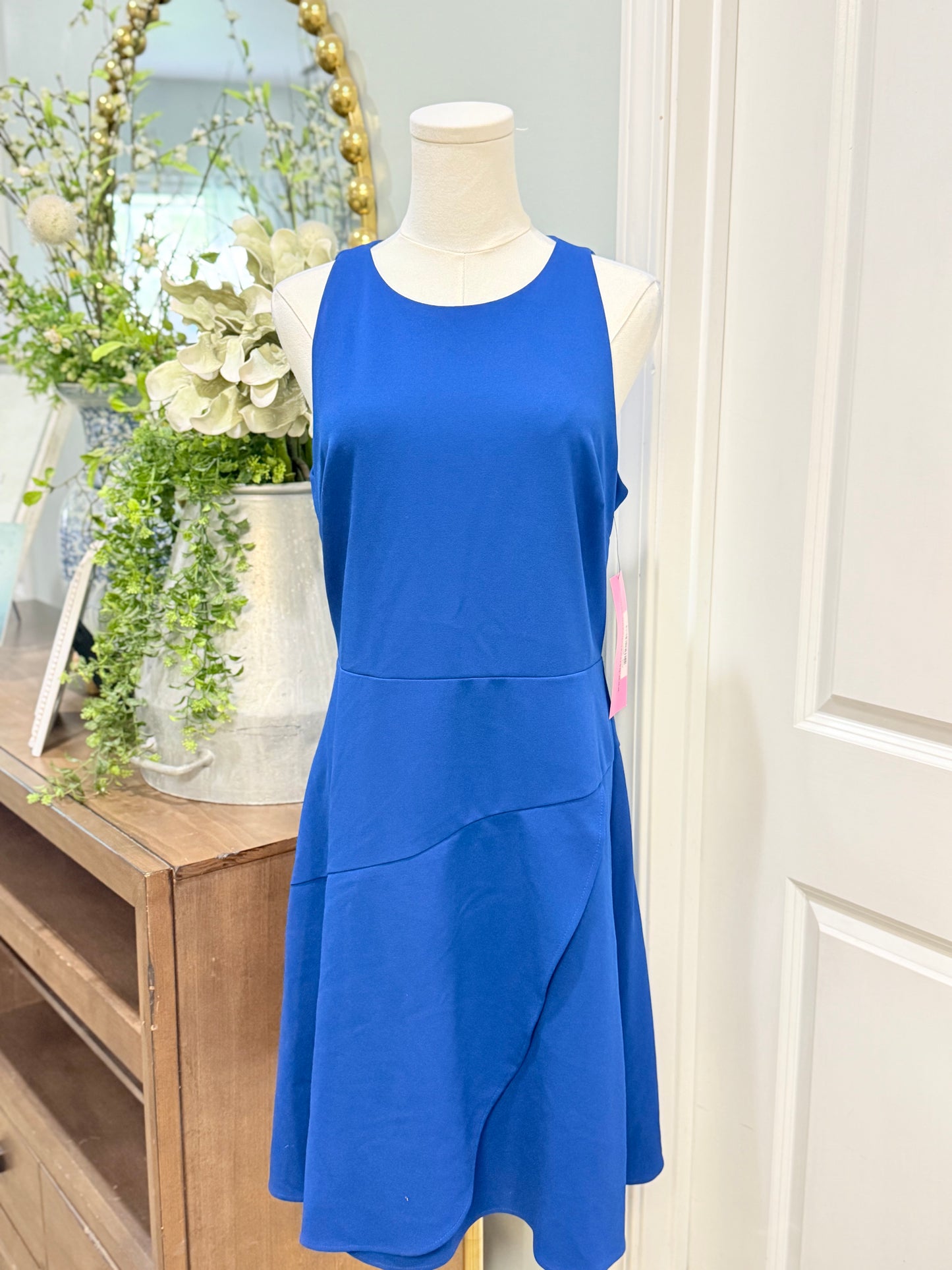 Womens Betsey Johnson Navy Dress Size 10 NWT