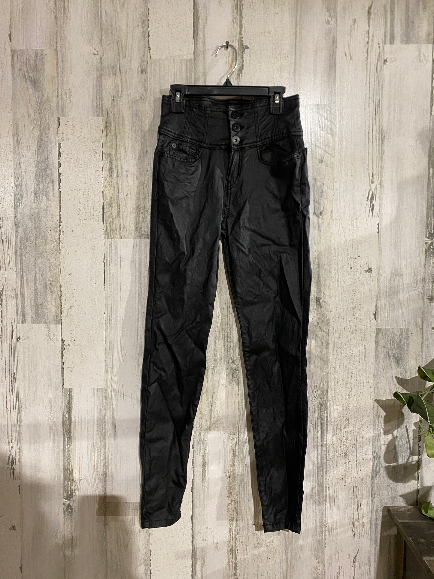 Womens Faux Leather Pants 3