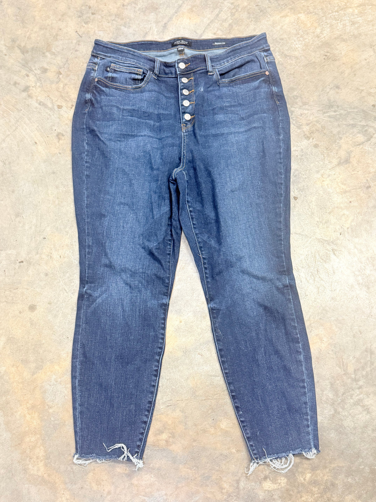 Womens Judy Blue Skinny Jeans Size 20W EUC