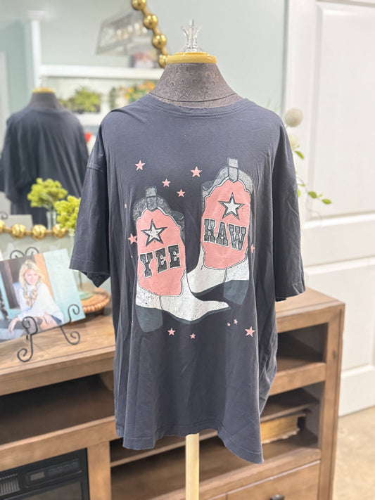 Womens Yeehaw Zutter Tshirt M/L