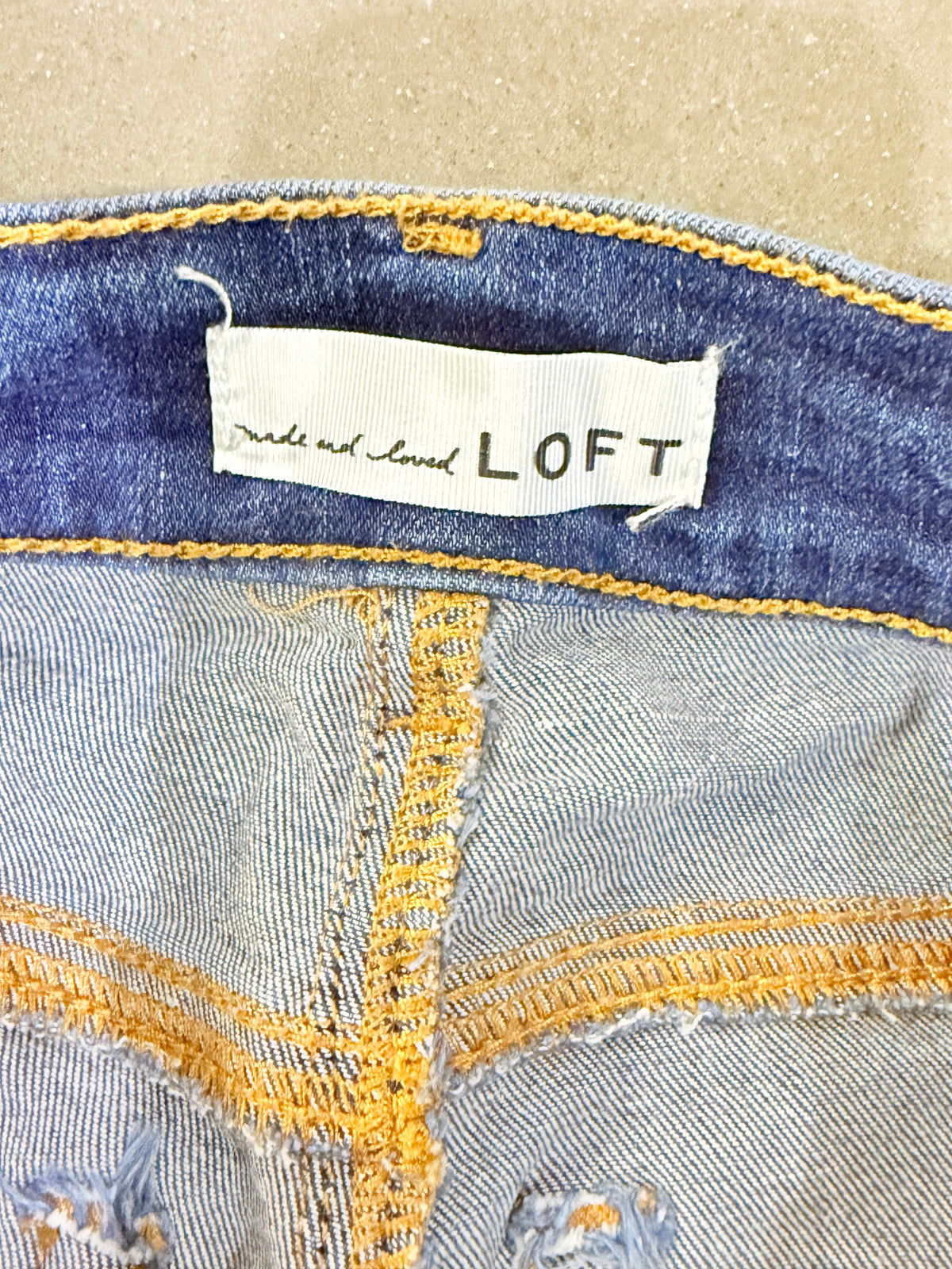 Womens Loft The Skinny Jean Size 4 EUC