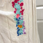 Womens Buddy Love White Embroidered Dress Medium