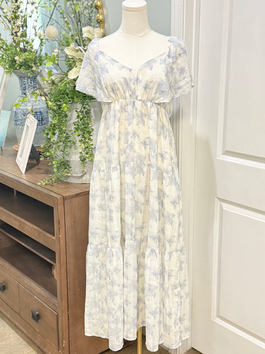 Womens In February Floral Maxi Dress Large EUC