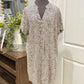 Womens H&M Leopard Dress Size 8 EUC