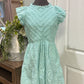 Womens Saylor Ruffle Sleeve Smocked Dress Large Retails for $298