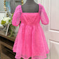 Womens Impressions Bubble Sleeve Dress Medium EUC
