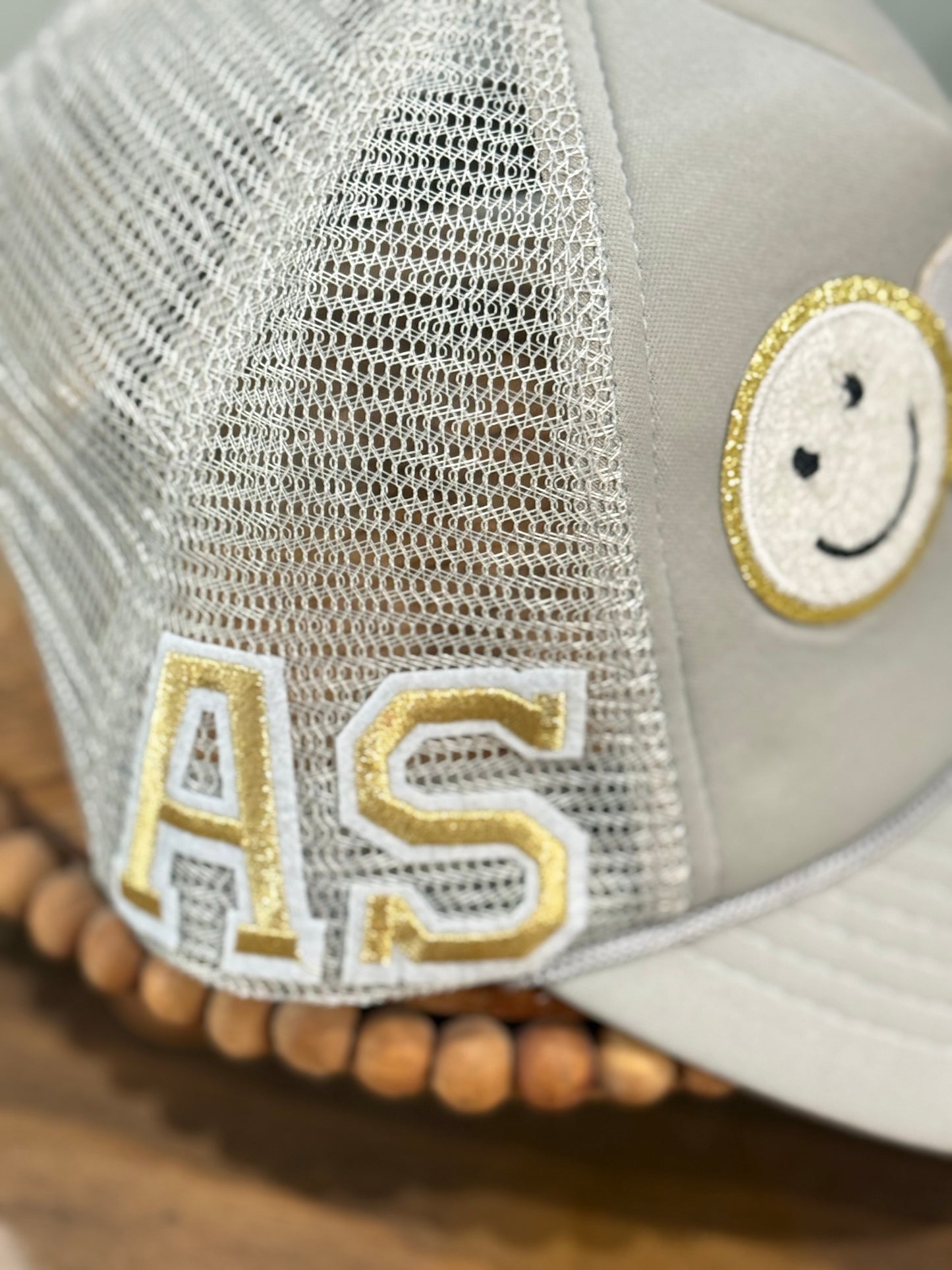 Womens Trucker Hat with Patches