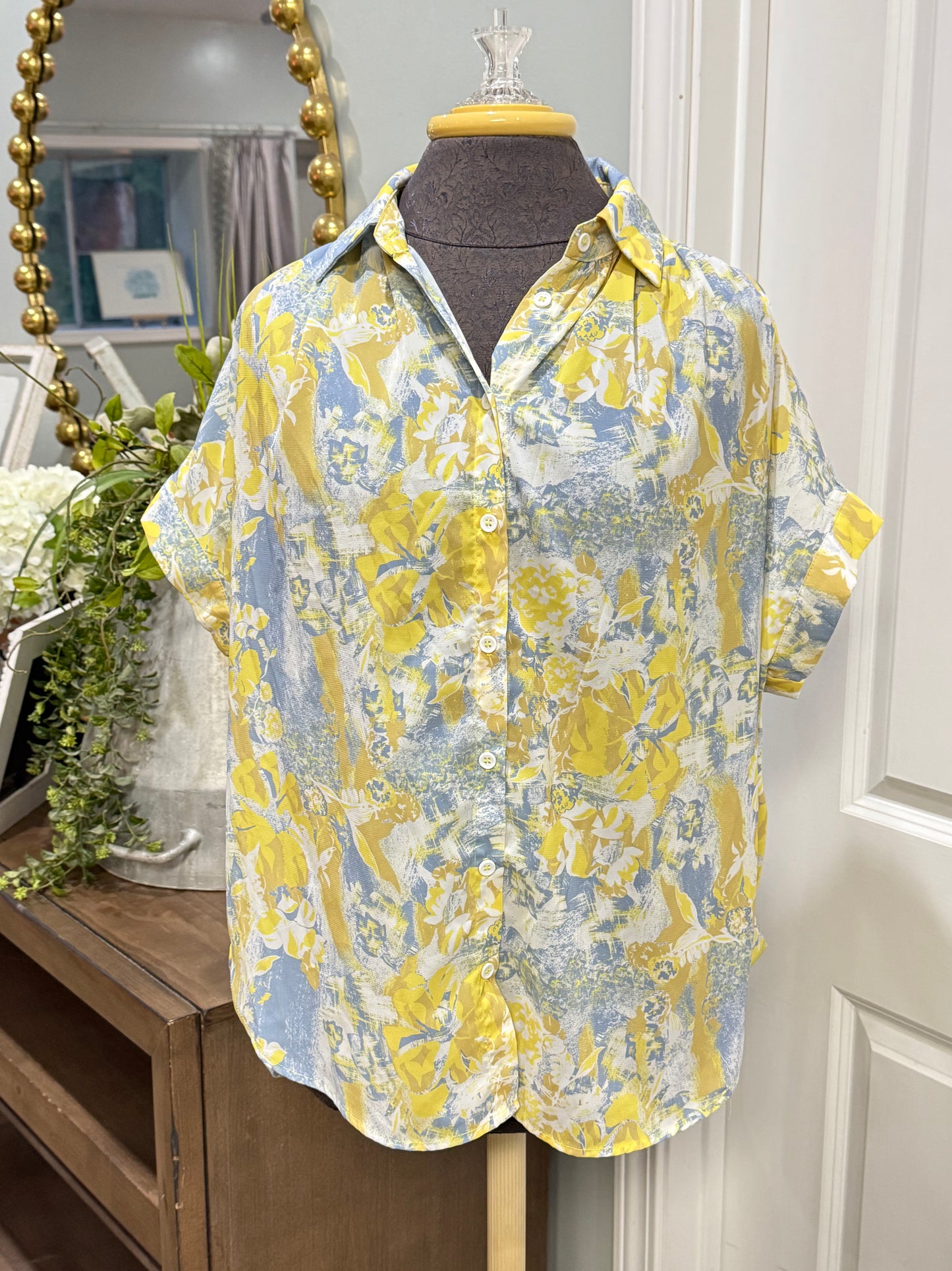 Womens Jodifl Blouse Size Medium EUC