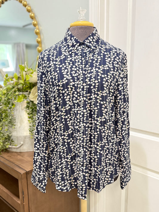 Womens Rochelle Behrens Blouse Large EUC