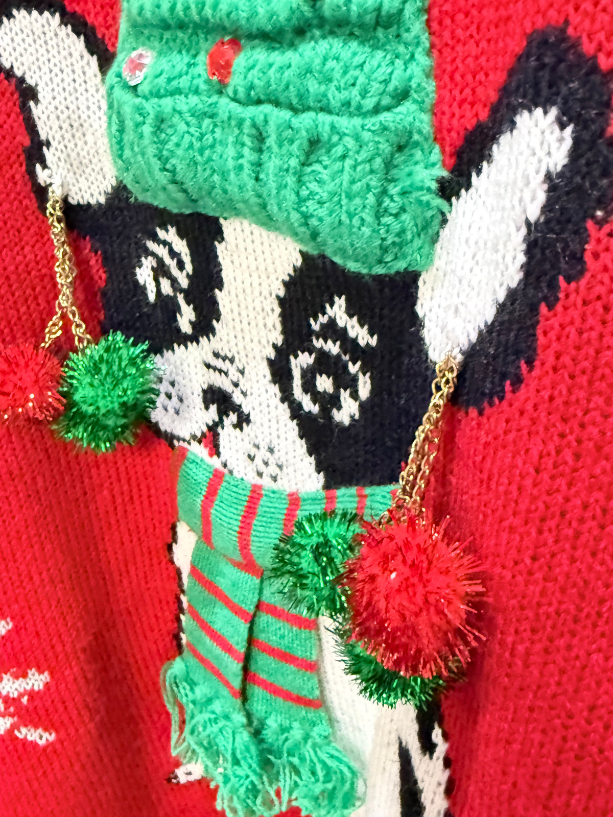 Womens French Bulldog Christmas Sweater XXL NWT