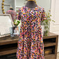 Womens Crown & Ivy Leopard Dress Small EUC